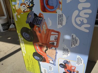 Bluey 12-Volt Ride-On 4-Wheeler Toy Vehicle - New in Box