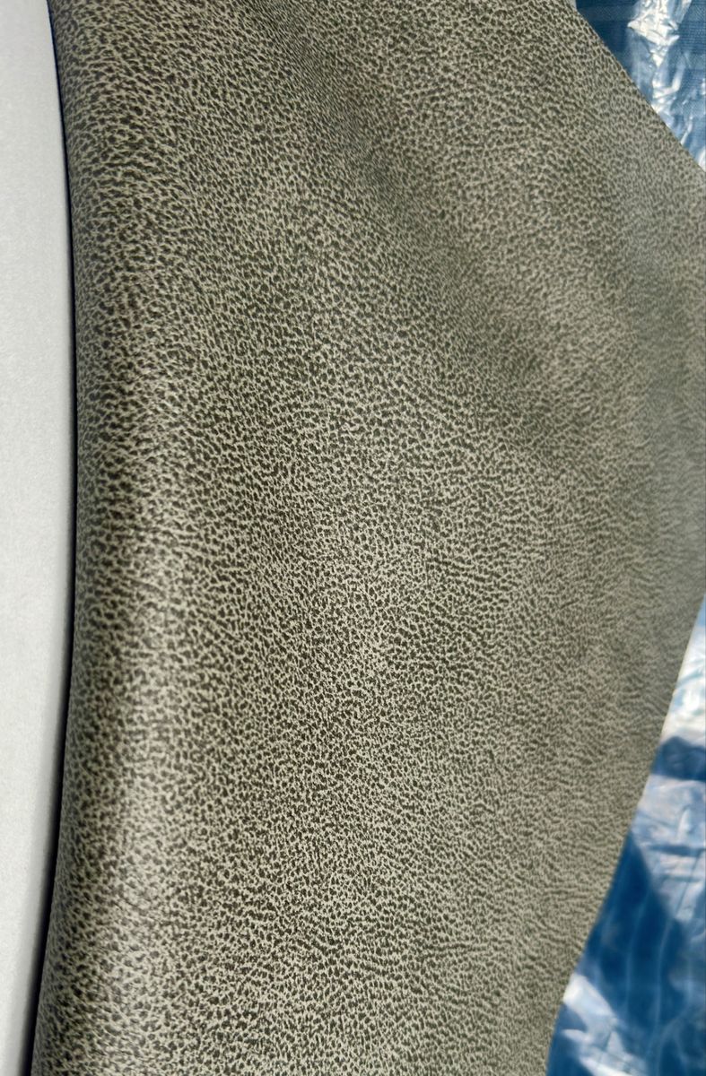 Bolt of Charcoal 100% Breathable Polyurethane, (PU Leather) With Polyester Microsuede Backing