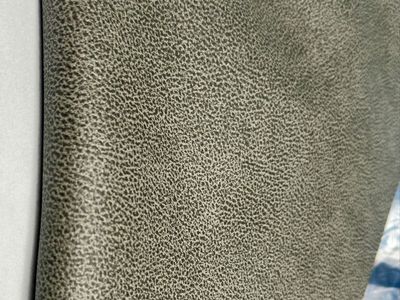 Bolt of Charcoal 100% Breathable Polyurethane, (PU Leather) With Polyester Microsuede Backing