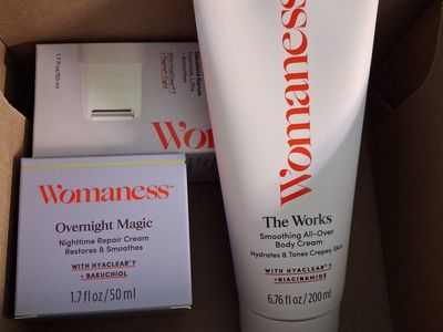 woman's facial care