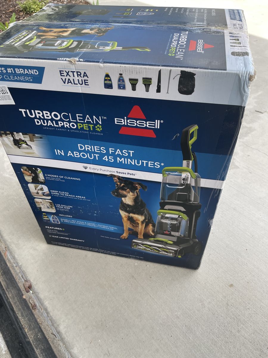 Bissell TurboClean DualPro Pet Carpet Cleaner