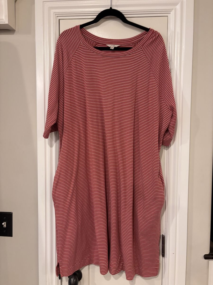 Darling Women’s 2X T-Shirt Dress w/Pockets