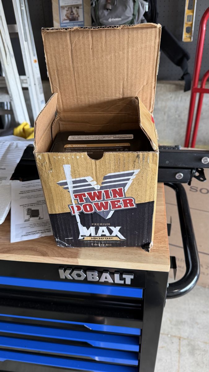 ** New** Twin Power Max Performance AGM Battery TPTX3CLMAX for American V-Twin Motorcycles