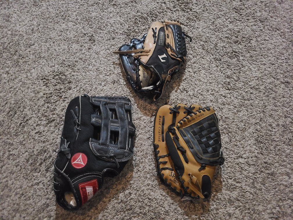 lefty mitts,goes on right hand for left hand throw