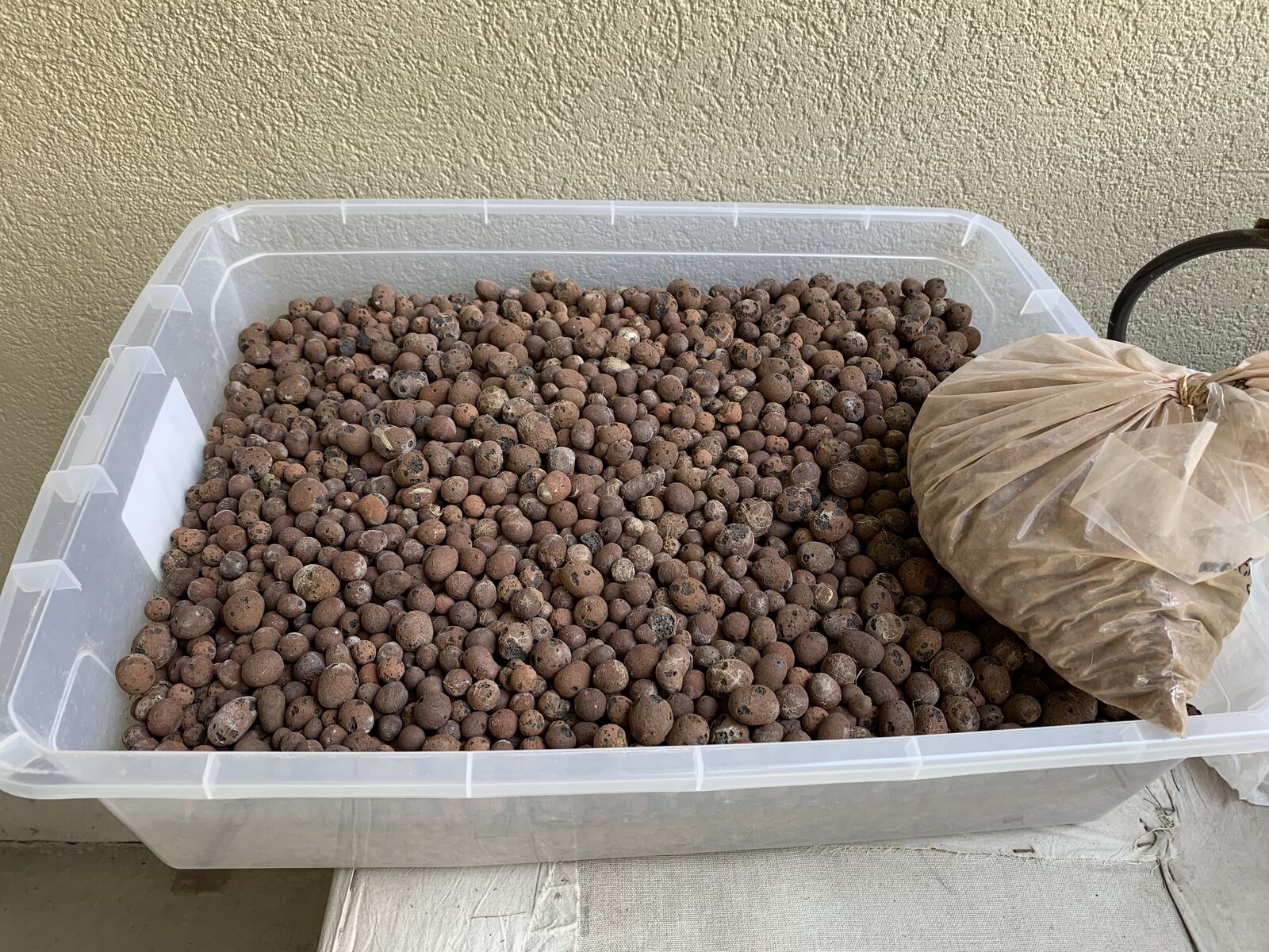 Hydroponic "Starter Kit" with clay pebbles