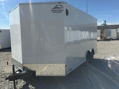 8.5x16 American Hauler Arrow Enclosed Cargo Trailer - 7'0" Interior - 7K GVWR Ramp Door