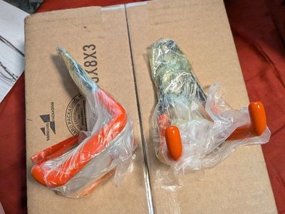 2 NEW Heavy Duty Garage Hooks