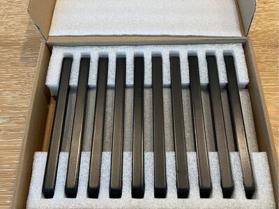 17 Amerock Blackrock 6-5/16" Cabinet Pulls – Black Bronze – Excellent Condition!
