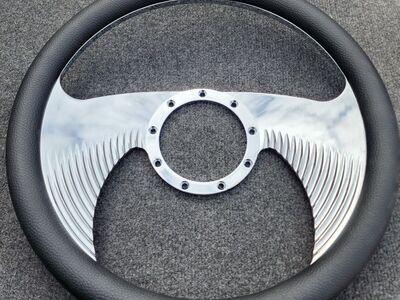 Billet steering wheel new