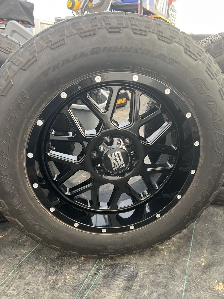 Goodyear Wrangler 275/60r20 Tires with New XD Rims