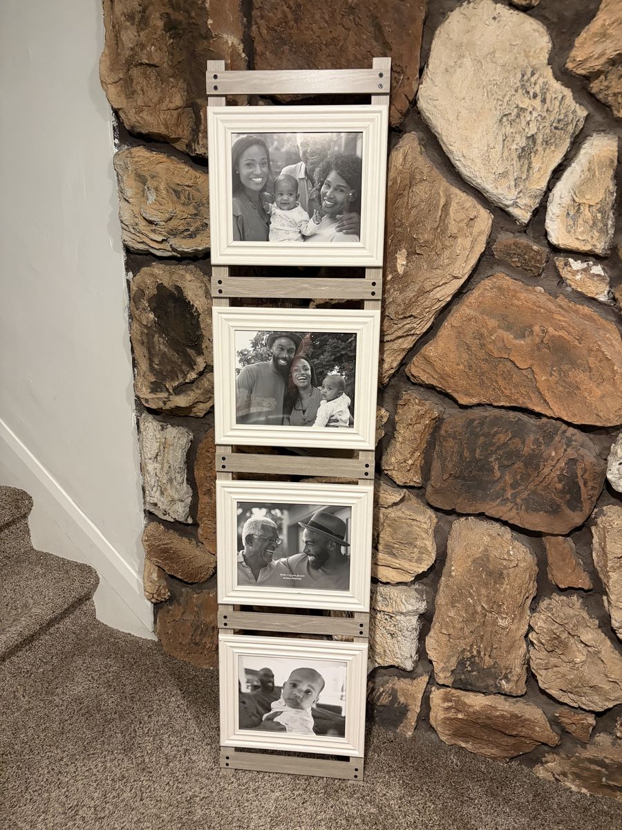 Home Decor Photo Frame - 8x10 Size Ladder New 