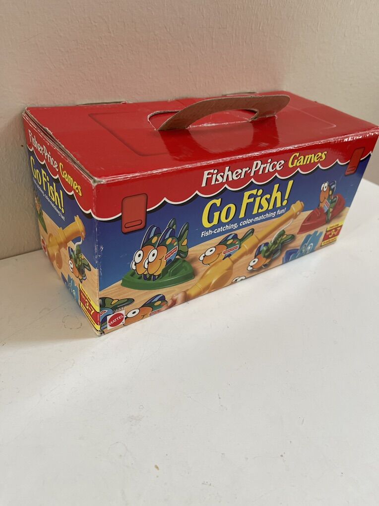 Vintage Fisher Price Go Fish! Game