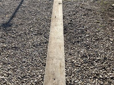 15’6” X12”aluminum and wood plank