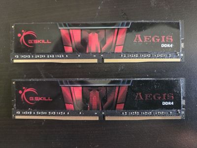 G SKILL 2x8 16 GB DDR4 3000MHz