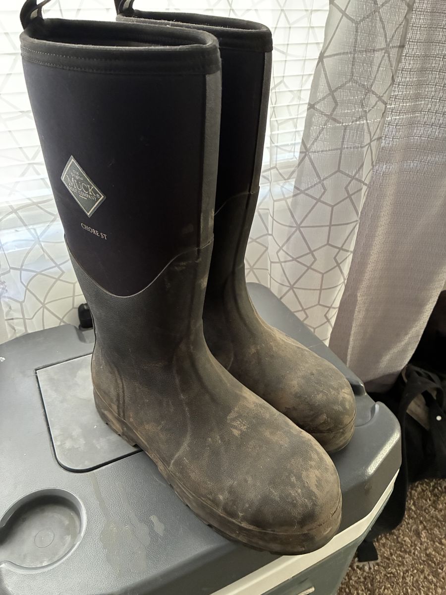 Steel Toe Muck Boots Sz 11