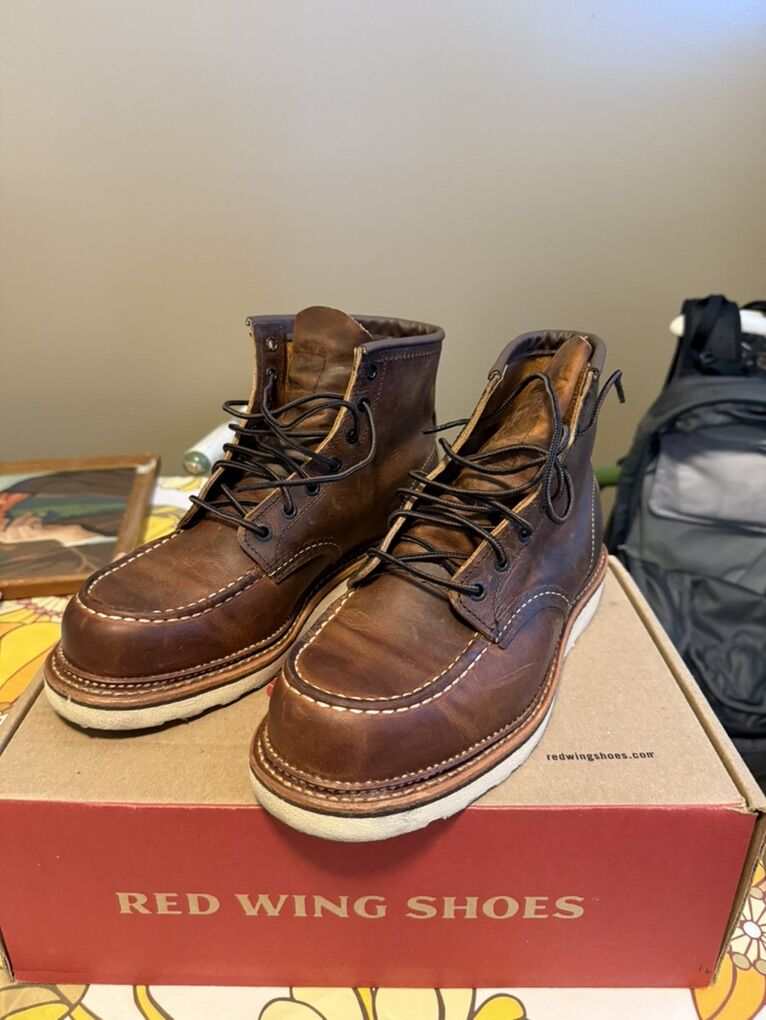 Heritage red wing boots