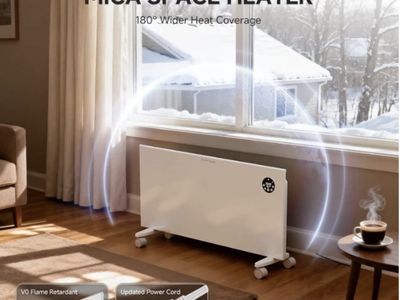 Pasapair convection panel space heater 1500w
