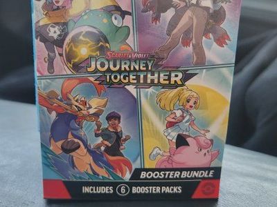 Pokemon TCG: Scarlet & Violet Journey Together Booster Bundle - 6 Packs, New, Sealed