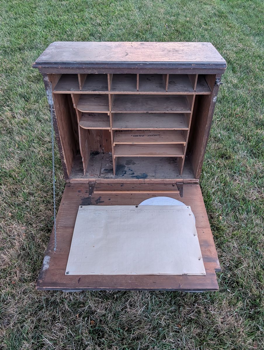 Antique Table-Top Express Cabinet