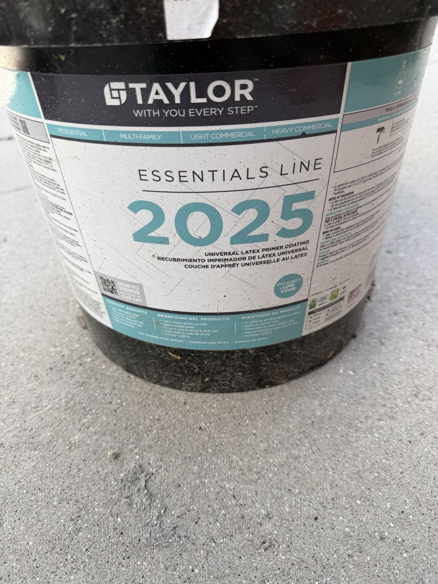 Taylor and prepworx Primer Coating 2 partials. 1 gal and 3 gal