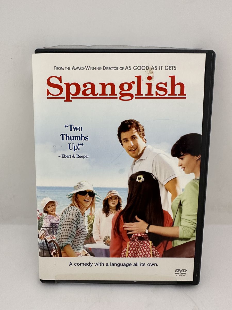 Spanglish DVD 2005 Adam Sandler Paz Vega Tea Leoni James L Brooks PG-13