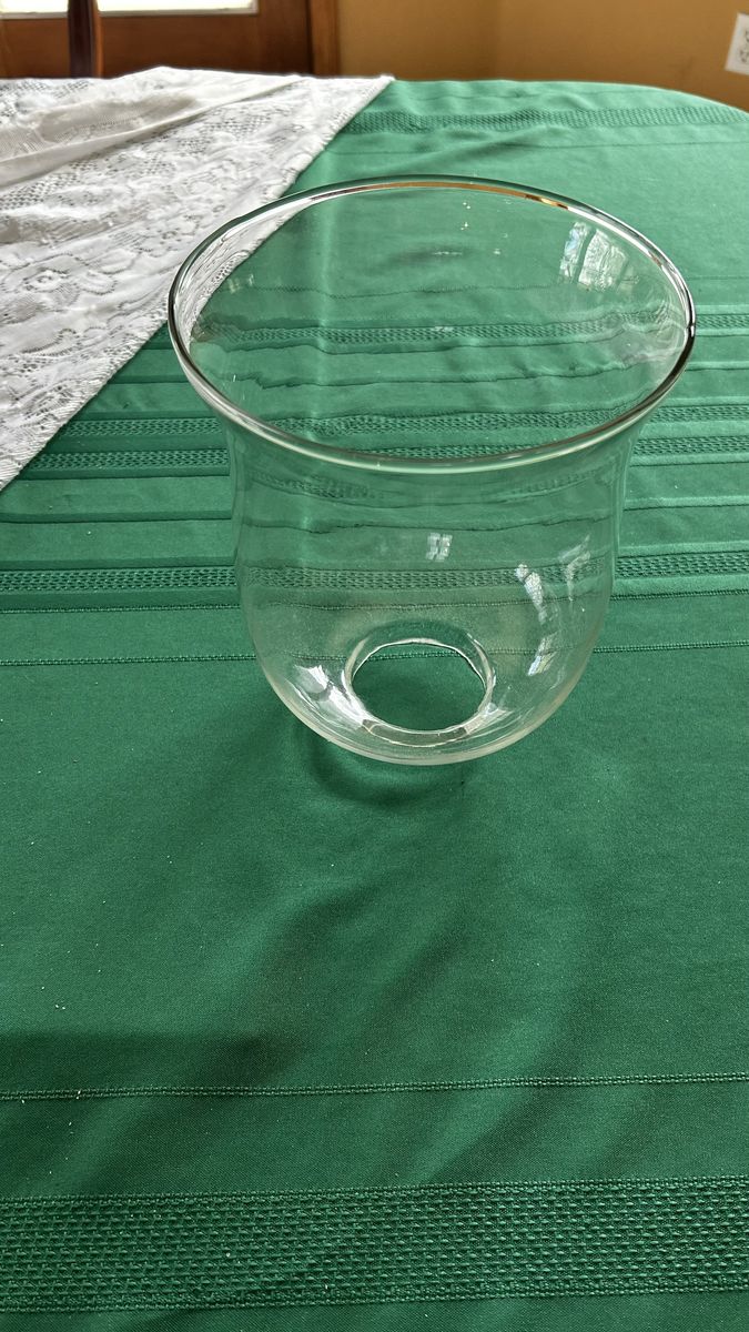 Replacement Glass Hurricane Candle Holder Lamp