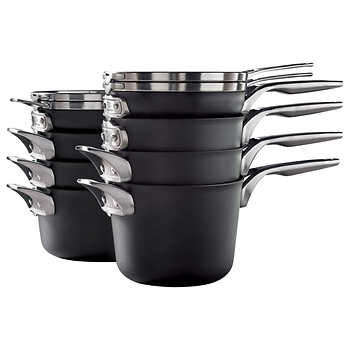 Calphalon Premier 12pc HA Stackable Cookware 1348304 #78527
