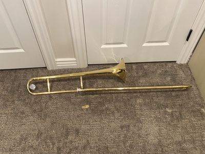 1949 Olds Ambassador trombone with gig bag