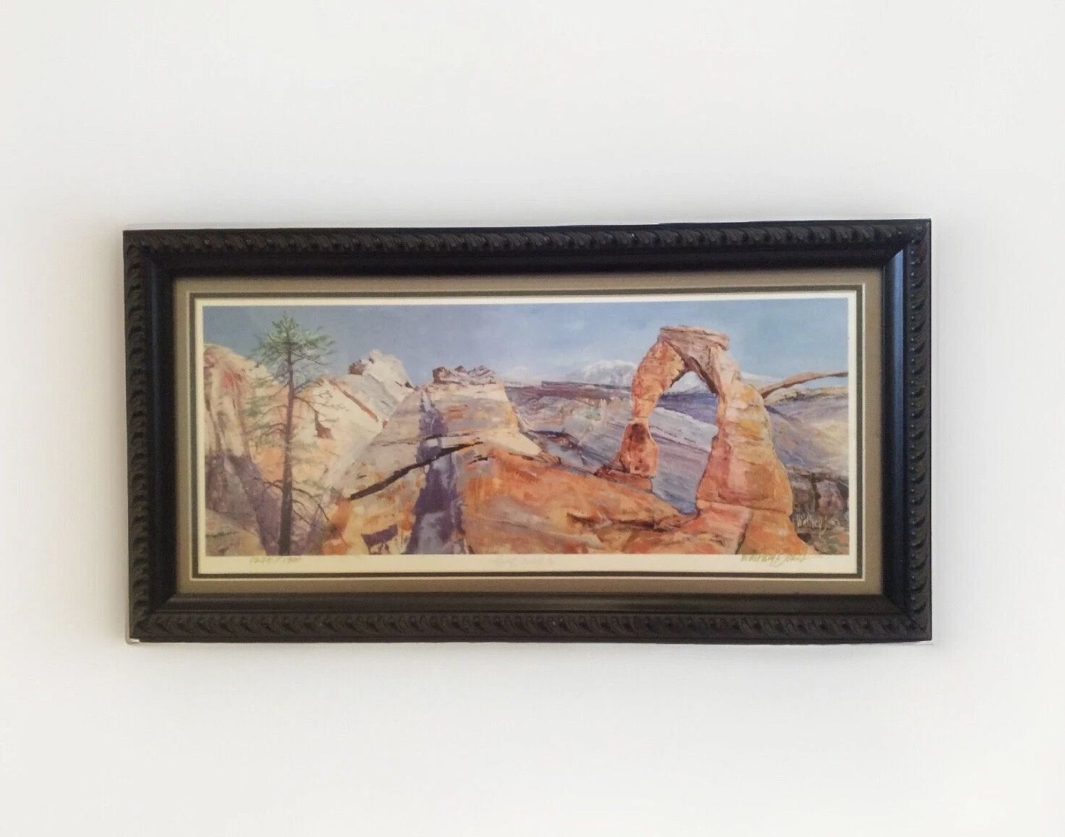 Arches Utah framed, signed and numbered print