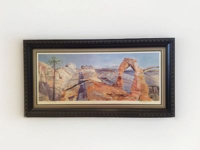 Arches Utah framed, signed and numbered print