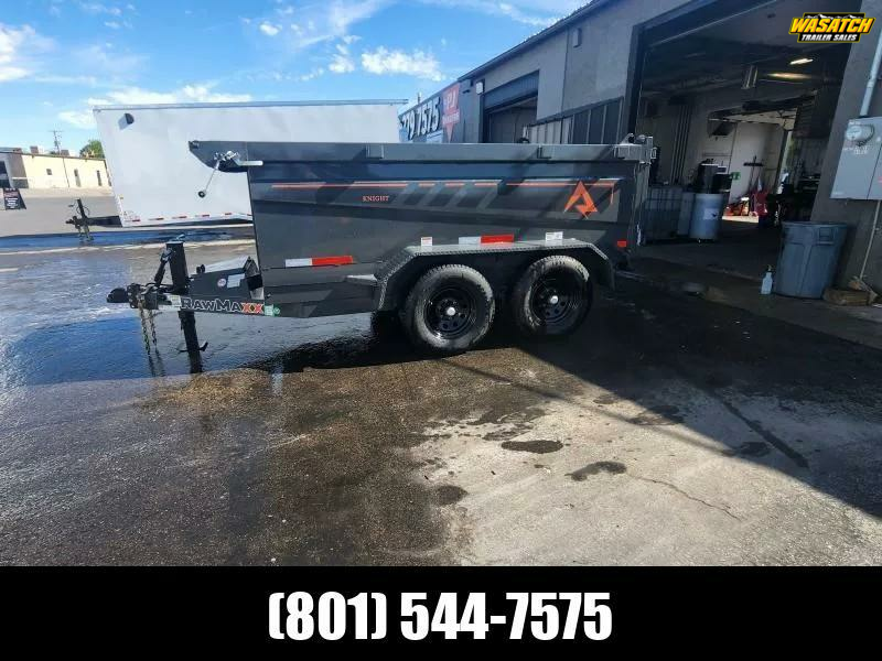 2025 RawMaxx 5X10 SDX KNIGHT Dump Trailer