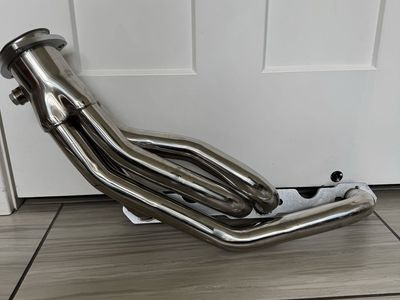 FOR CHEVY GMC 5.0/5.7 V8 C/K 1988-1997 STAINLESS STEEL HEADER EXHAUST MANIFOLD