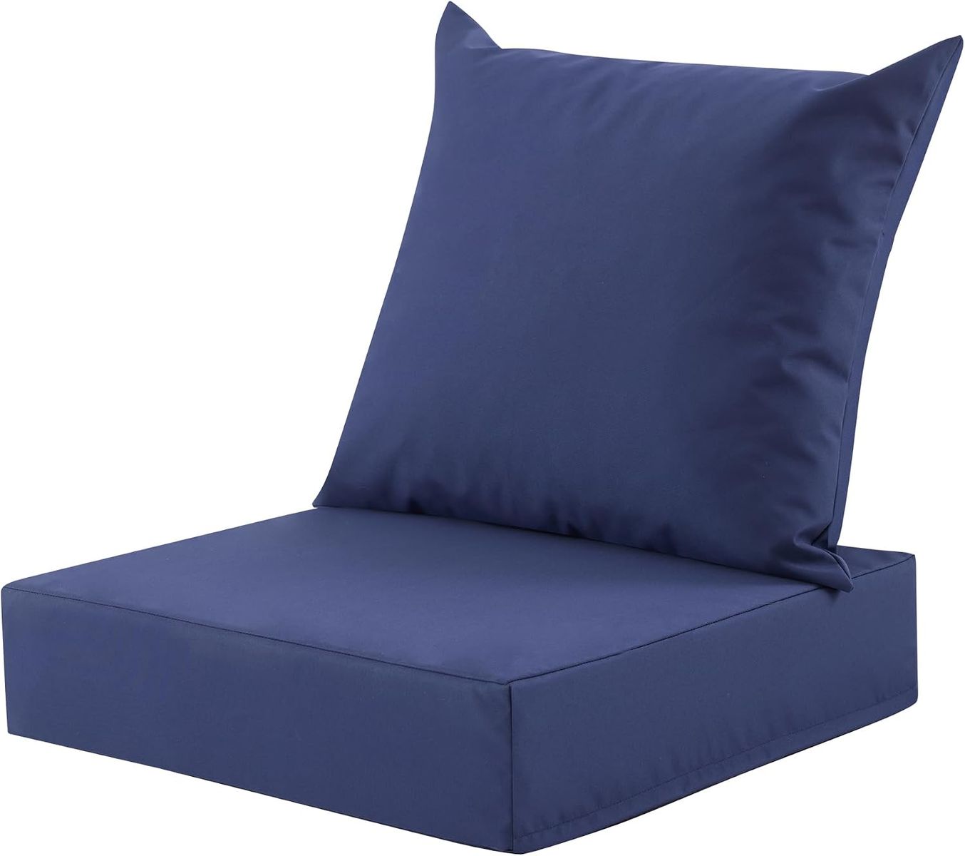 NEW  Outdoor Deep Seat Cushion Set, 24x24 Inch Water-Resistant & Fade-Resistant Outdoor Chair Cushions