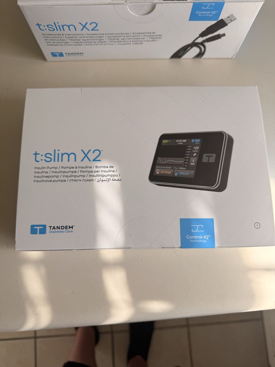 Tslim tandem x2 insulin pump