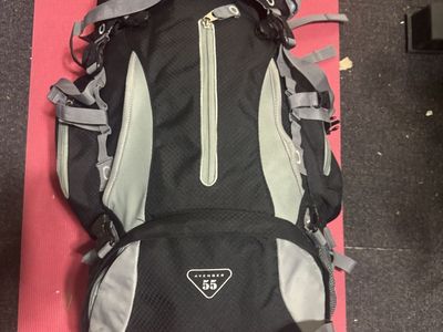 High Sierra Avenger 55 Backpack Ergo-Fit Internal Frame Pack w/ Rain Cover