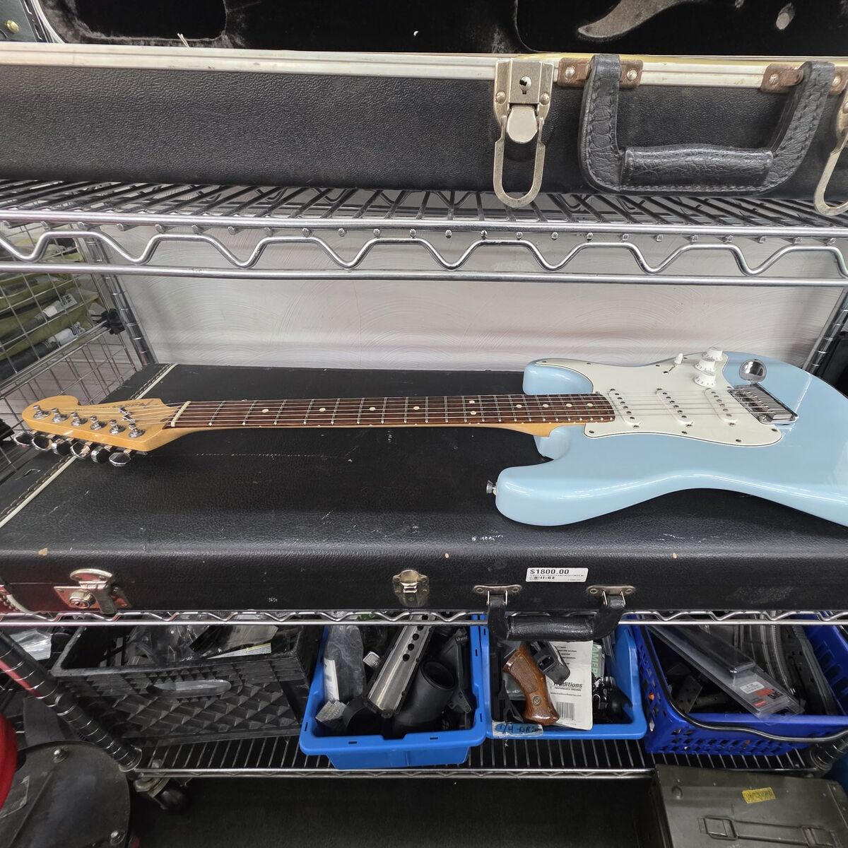 50th anniversary blue stratocaster U.S.A