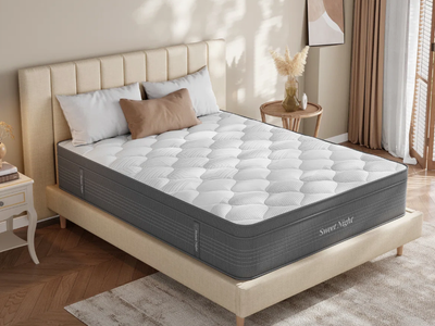 New in box 12" Medium Gel Memory Foam Hybrid Mattresses