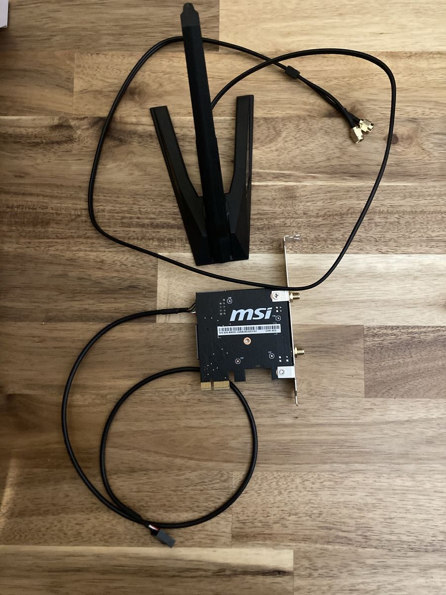 MSI Herald-BE WiFi 7 PCIe, Bluetooth 5.4