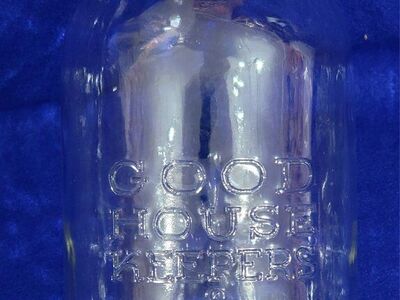 One Dozen Rare Good House Keepers Quart Jars