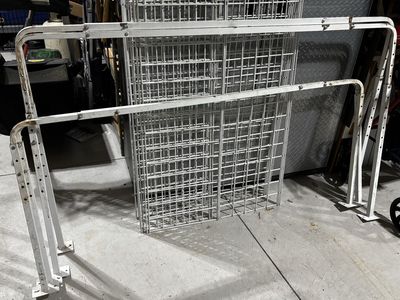 White Overhead Gargage Storage