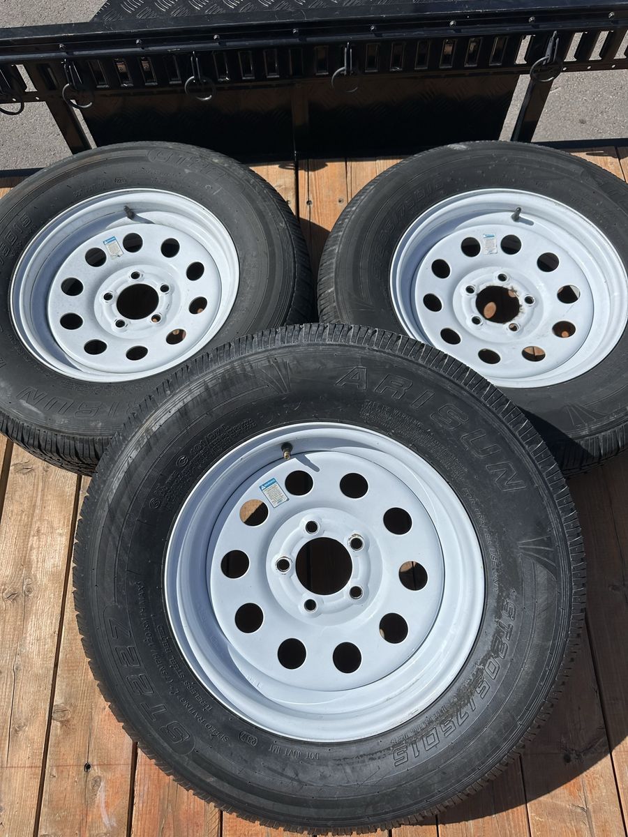 Trailer Tires With Rims