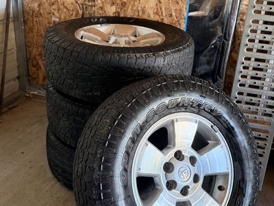 Toyo Open Country A/T III Tires on 17" Toyota Wheels - Set of 4