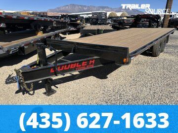 8.5x22 Double A Pro Series HB Deckover Equipment Trailer - 15.4K GVWR -