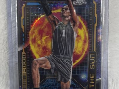 2024 Topps Chrome Cosmic Victor Wembanyama The Sun Case Hit SSP!! San Antonio Spurs