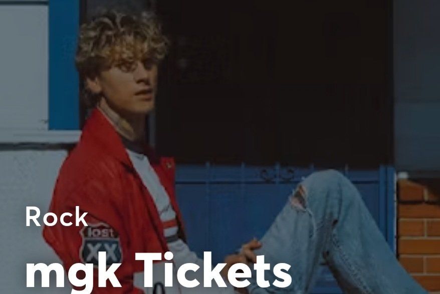 MGK Machine Gun Kelly Concert Tickets 2 GA Lawn Tickets - This Friday