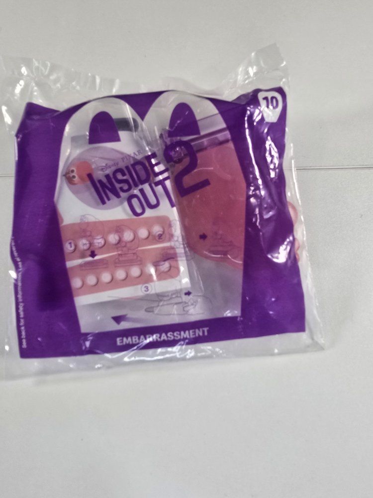 2024 Inside Out 2 Embarrassment McDonald's Happy Meal Toy #10