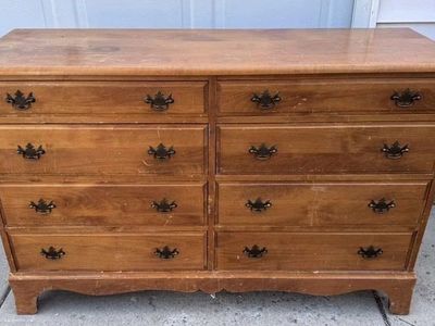 Wood dresser