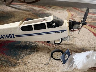 Super Cub remote control airplane