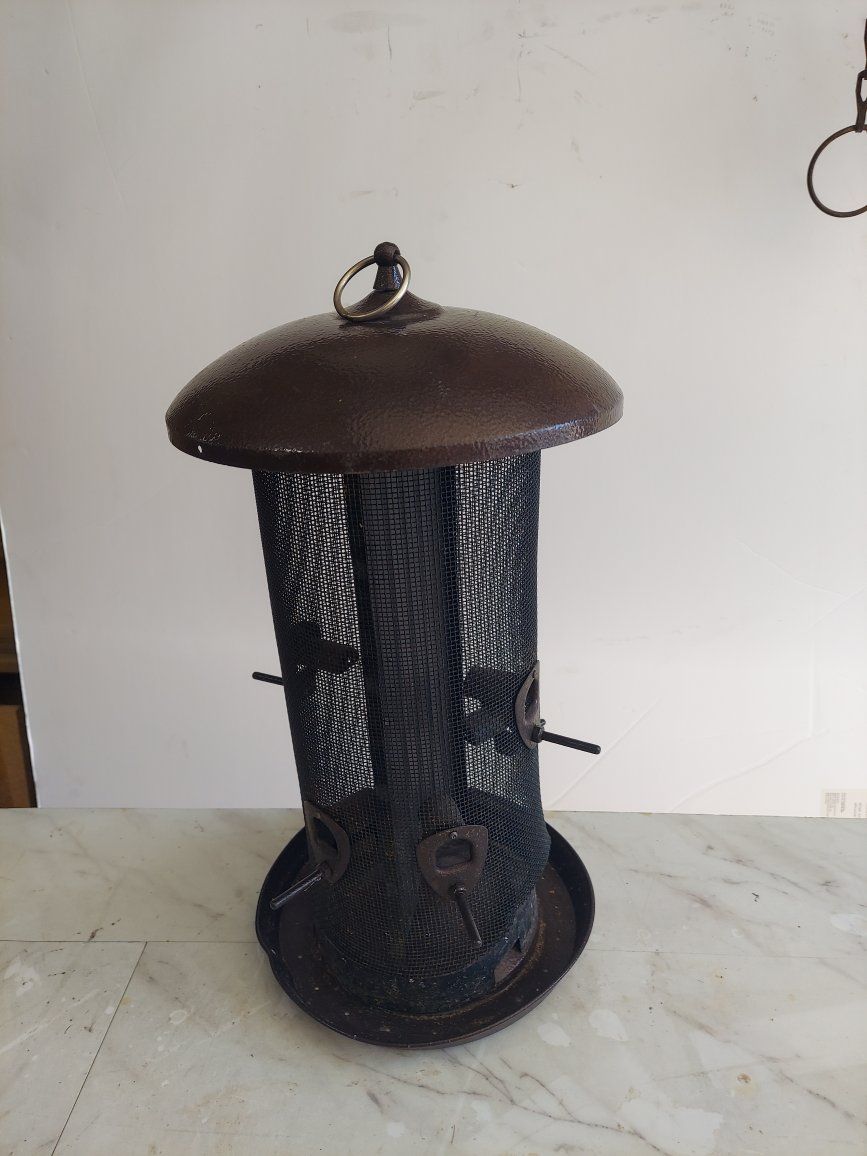 Bird feeders.