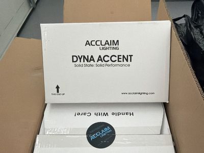 Acclaim Lighting Dyna Accent Outdoor LED Floodlight Fixtures in Box